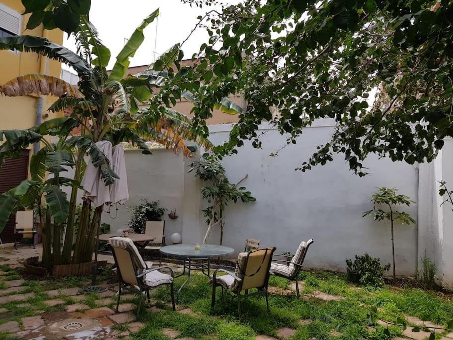 Precioso Apartamento Con A/A En Ruzafa Con Terracita Privada Y Acceso A Un Jardin, Para 2-3 Personas Valenza Esterno foto
